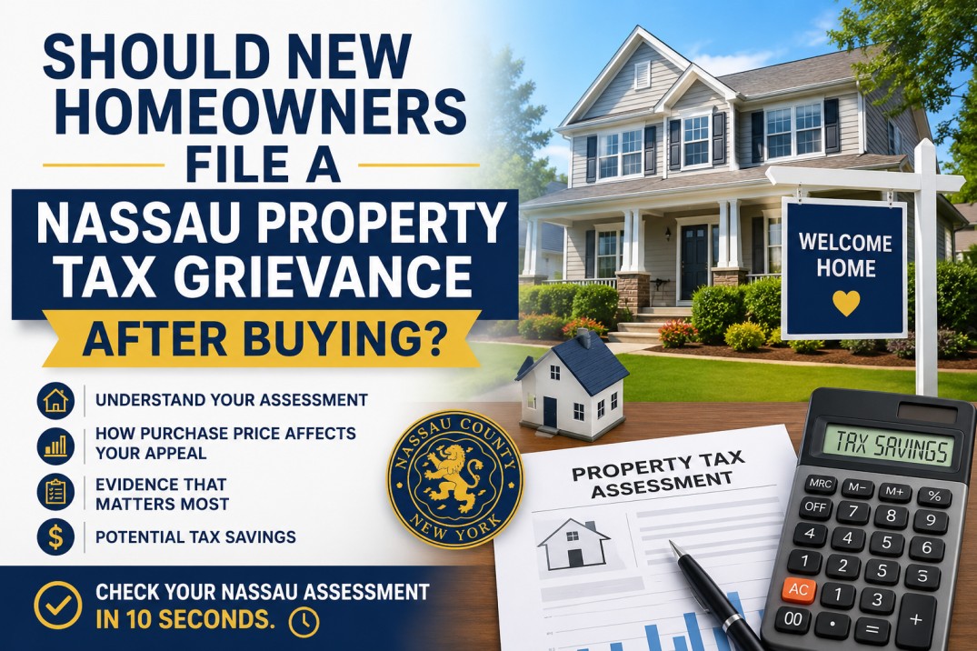 Should New Homeowners File a Nassau Property Tax Grievance After Buying?